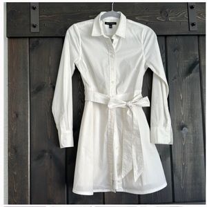 Women’s XS Banana Republic button down collared shirt dress